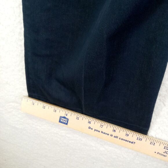 Essentials by A.B.S.‎ Pants Womens 12 (32) Denim Look Dress Pants Cotton Blend - Picture 11 of 11